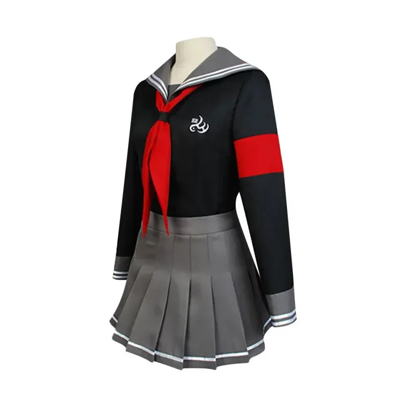 Новые костюмы для косплея Danganronpa V3 Peko pekoyama униформа куртка/юбка/галстук/носки