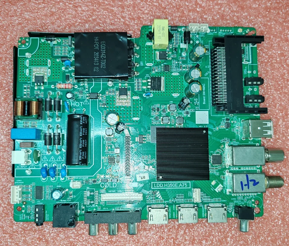 LDD.H350E.A75 три в одном телевизионная материнская плата протестирована хорошо
