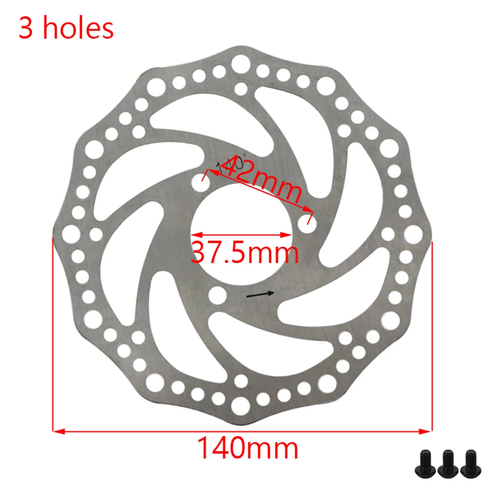 Лидер продаж дисковый тормоз с 3 отверстиями и 6 ротор 140 мм для электрического