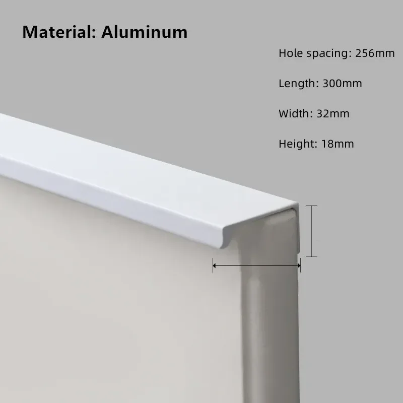 500 мм длинные невидимые ручки для кухонного шкафа, матовые черные дверные ручки для гардероба, ручка ящика туалетного столика, золотые мебельные ручки