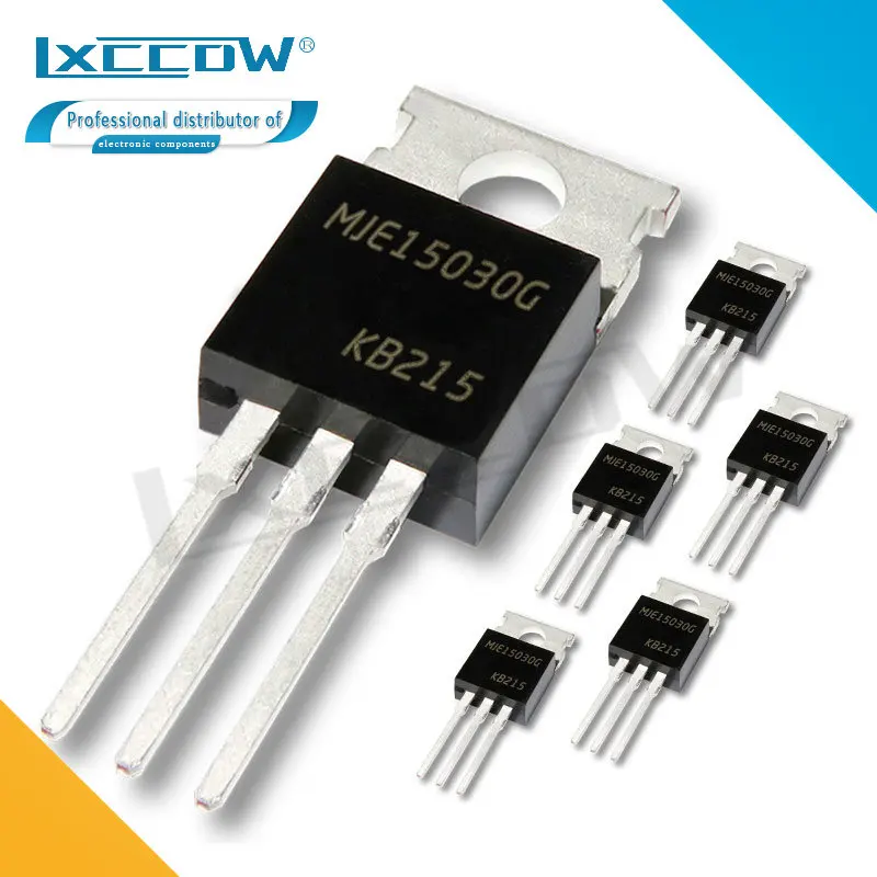 10 шт. 5 пар (5 шт MJE15033G + 5 шт MJE15032G ) ( MJE15034G + MJE15035G ) ( MJE15030G + MJE15031G )TO-220 MJE15033 MJE15032
