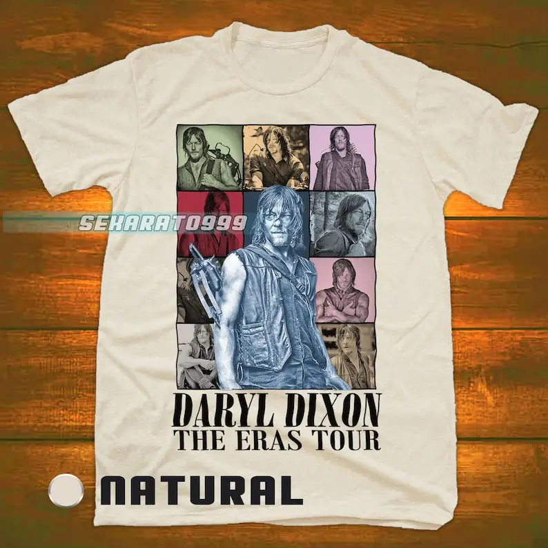 Футболка Daryl Dixon The Eras рубашка унисекс подарок для фанатов WN10