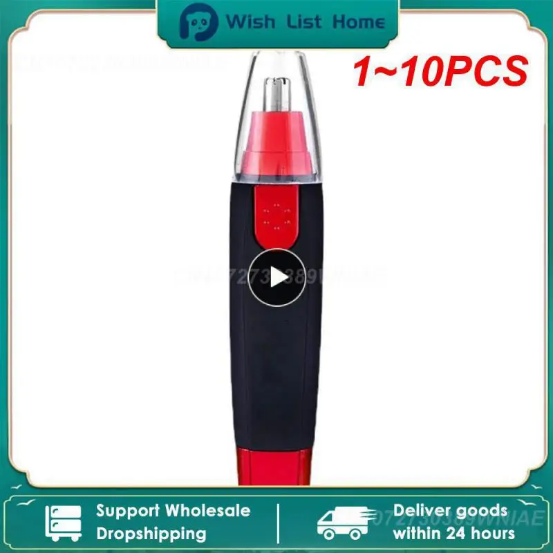 

1~10PCS Electric Nose Hair Trimmer Men's And Women Ear-neck Eyebrow Trimmer Waterproof Face Cleaning Shaver Not Including