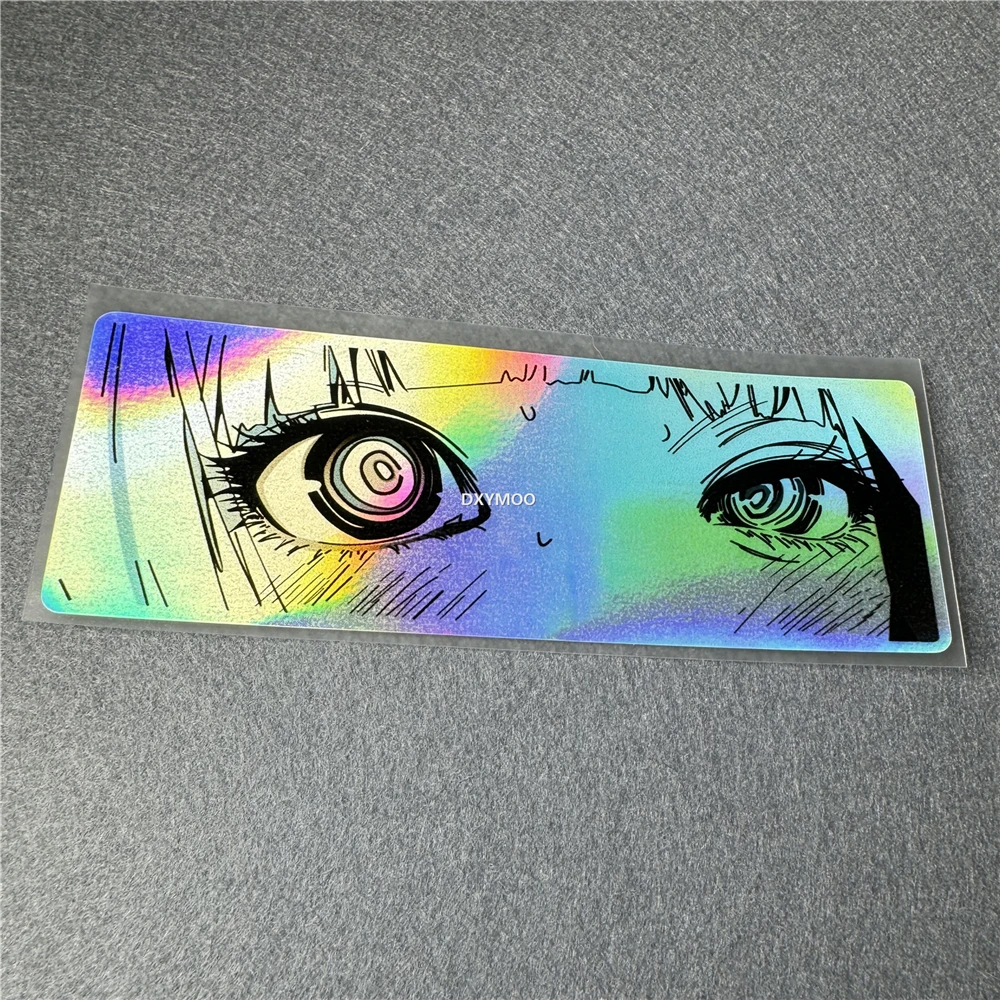 Японские Автомобильные наклейки в стиле аниме с девушкой и пером