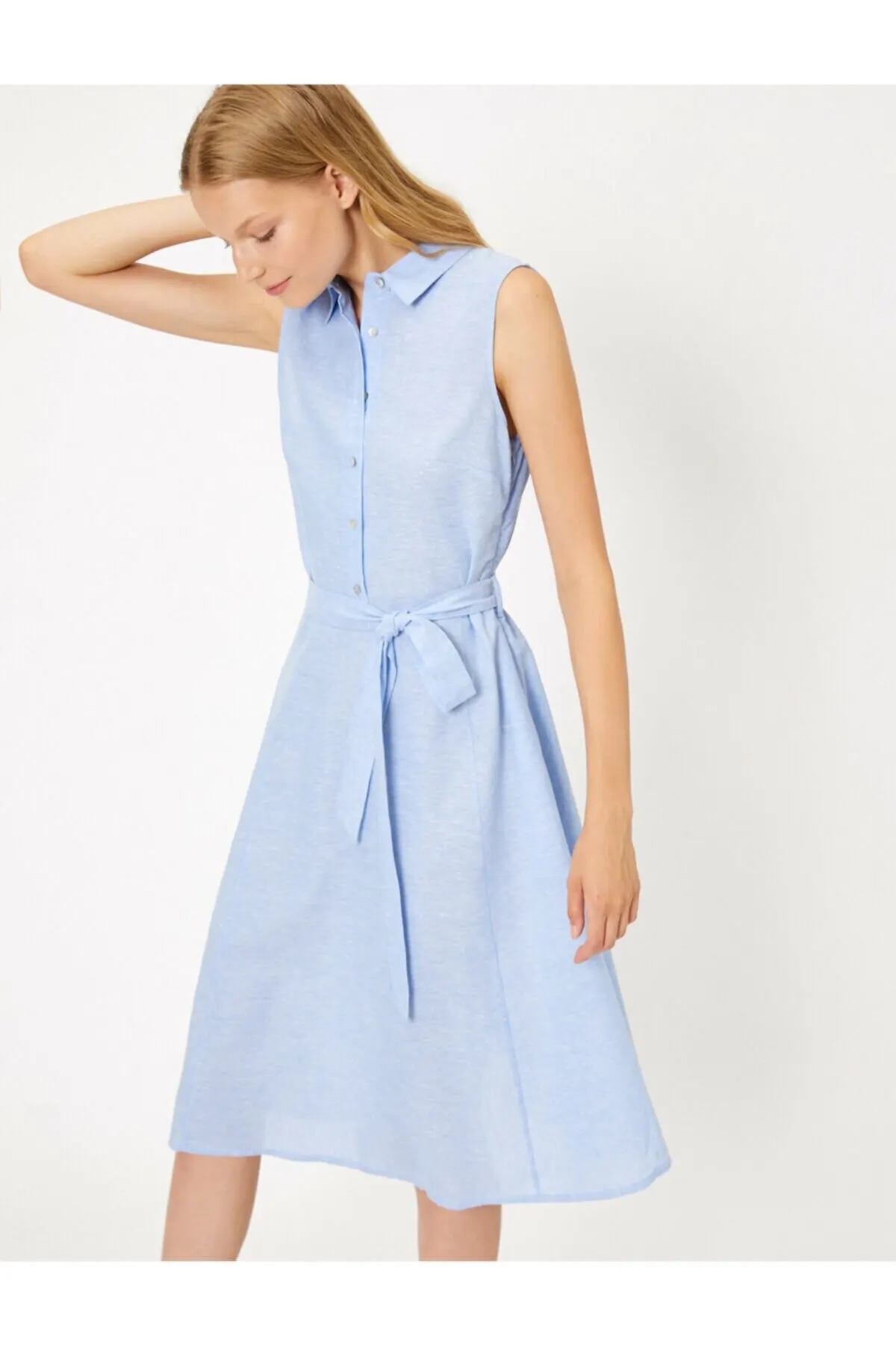

Women's Dress Button Detailed Elegant Fashion Summer Summer Spring Casual Short Sleeve Stretch Casual Short Sleeve Stretch Comfortable Boho Dress