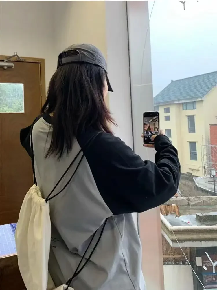 Женские футболки Woherb 2024 года шикарные женские с круглым вырезом уличная одежда