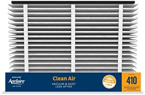 

410 Сменный фильтр для полнодомашних очистителей воздуха AprilAire-MERV 11, чистый воздух и пыль, 16x25x4 воздушный фильтр (комплект из 1)