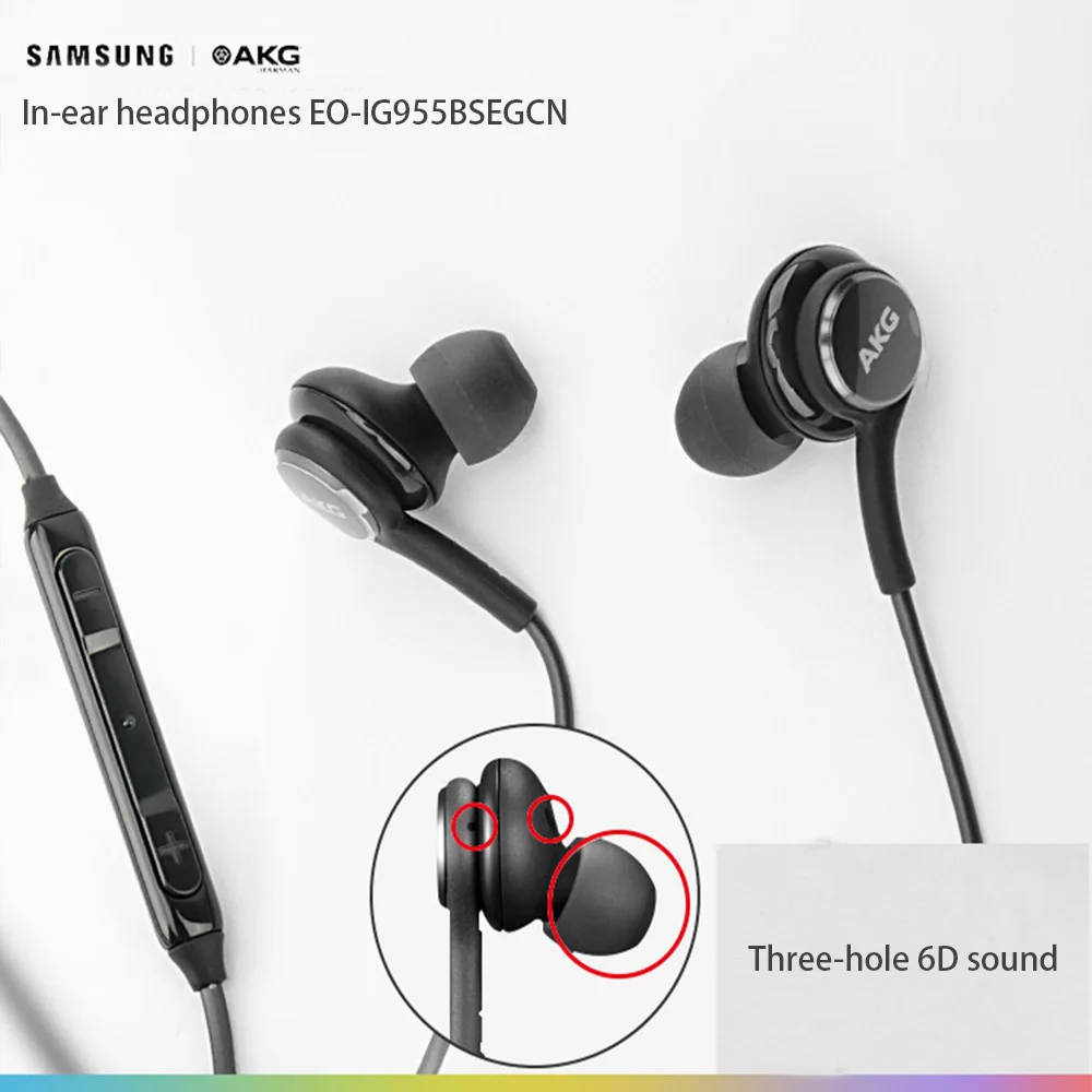 Проводные наушники Samsung с разъемом 3 5 мм микрофоном для AKG Galaxy Note 20 Ultra 5G S21 S20 -