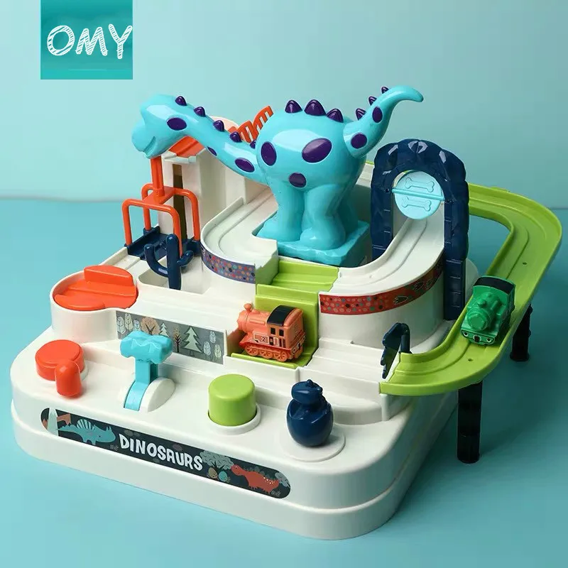 Детская развивающая игрушка автомобиль Приключения Игра трек ручной