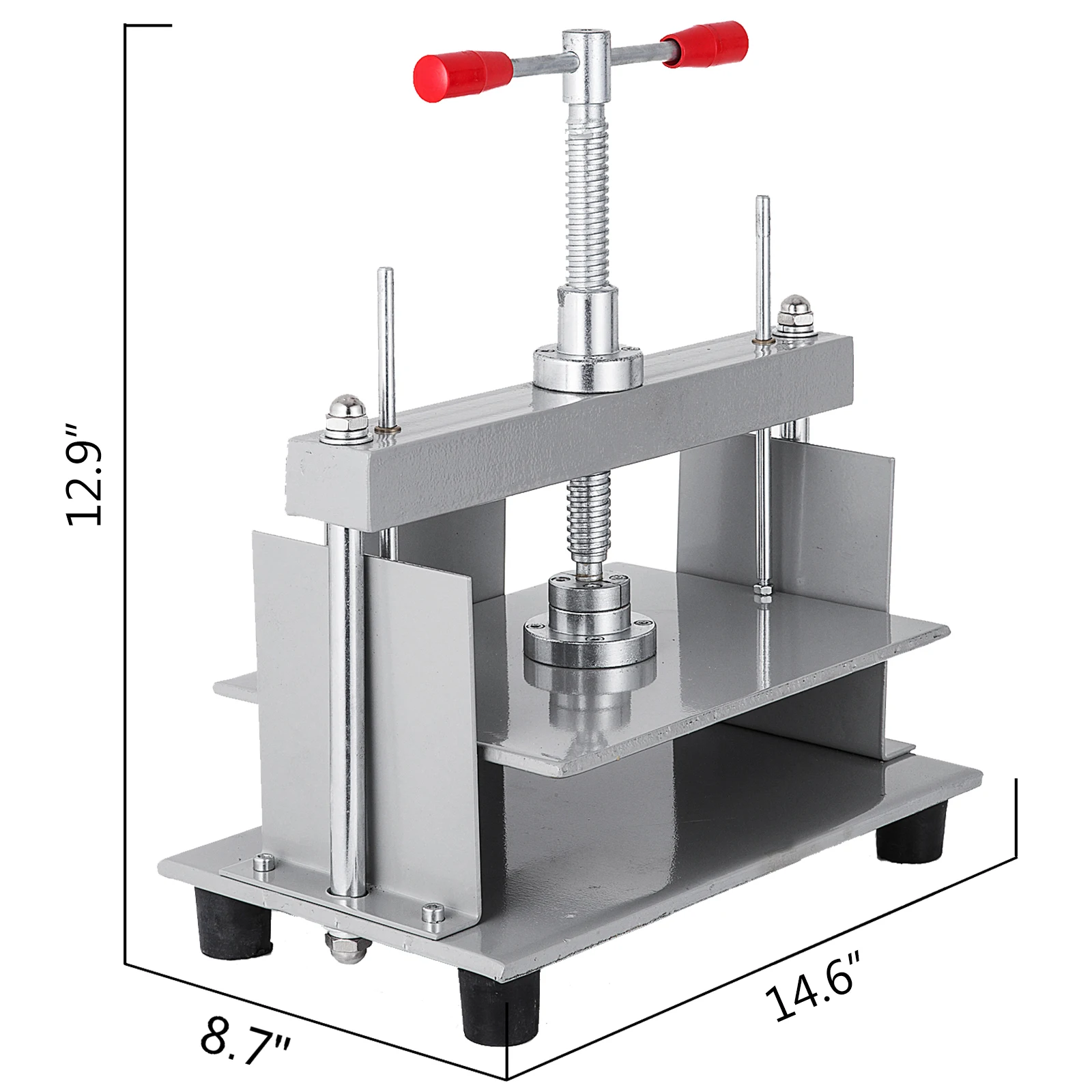 VEVOR A4 Book Binding Press Machine Manual Flat Paper Binder Tampography Office School Tools Use for Documents Stamps Banknotes images - 6