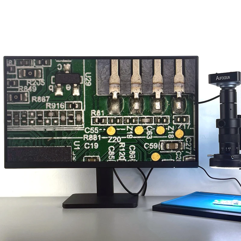 1080P 60FPS 2K 4800W 48MP HDMI USB промышленный электронный цифровой видеомикроскоп камера