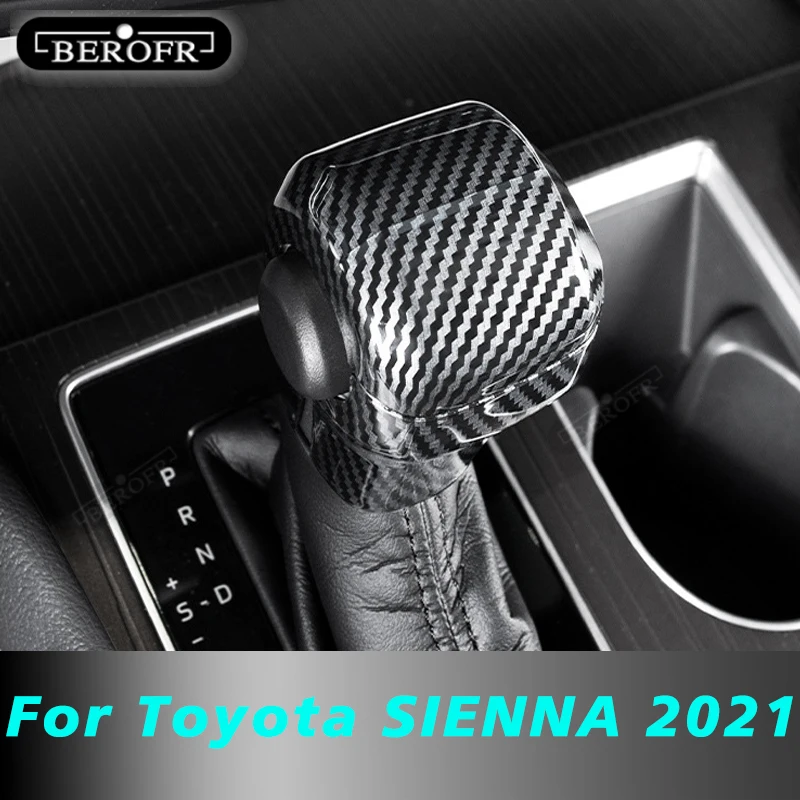 Крышка переключения передач автомобиля ручка крышка с капюшоном для Toyota SIENNA 2021