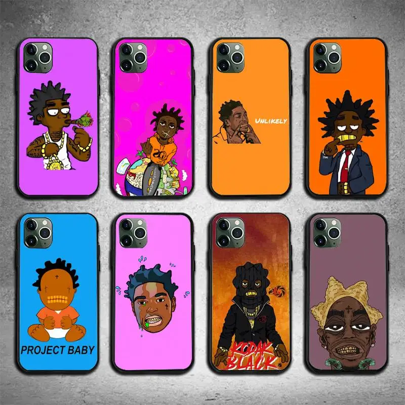 

Kodak Black Phone Case For Iphone 7 8 Plus X Xr Xs 11 12 13 Se2020 Mini Mobile Iphones 14 Pro Max Case