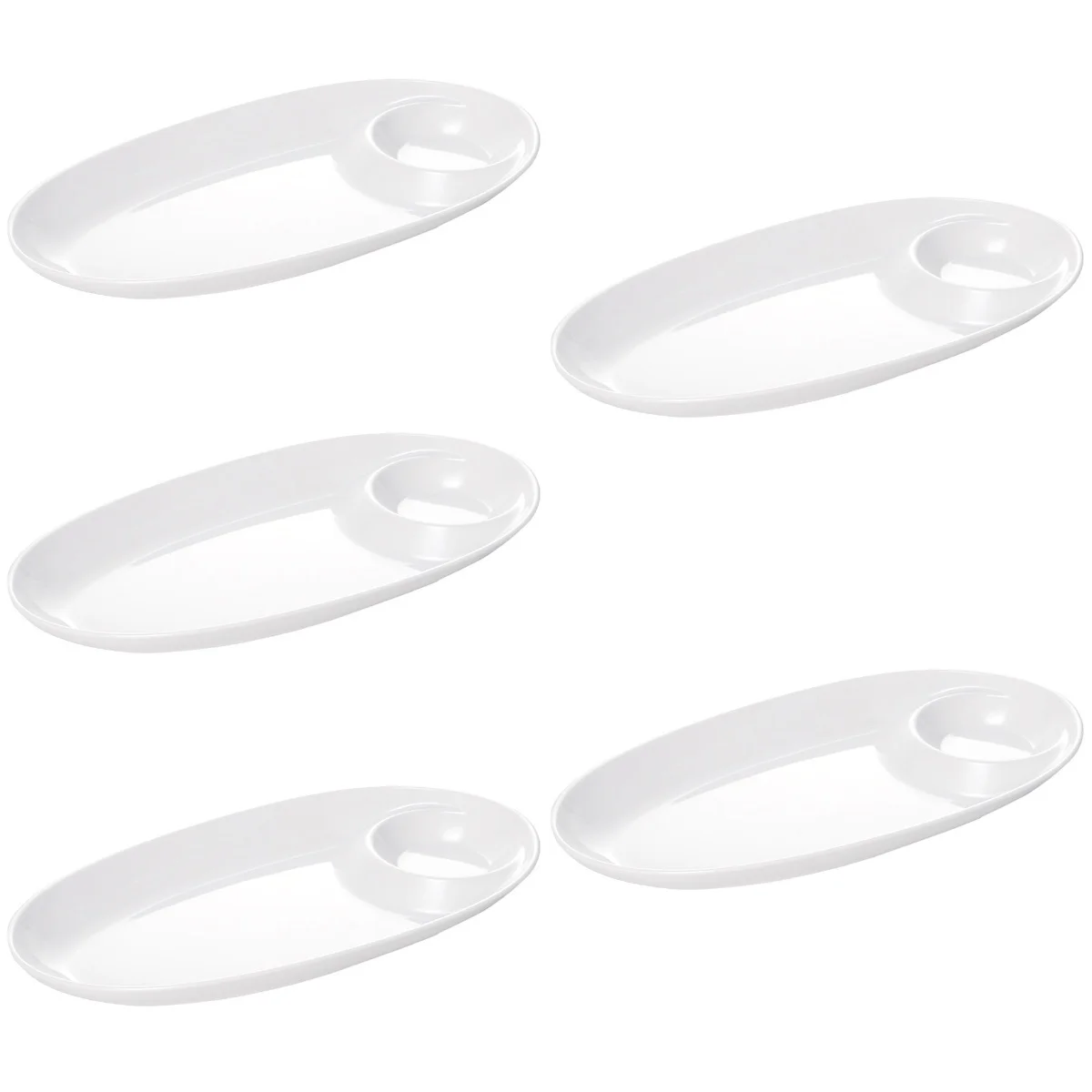 

5 шт., набор разделенных чашек для завтрака