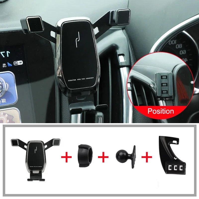 

Автомобильный держатель для телефона для Chevy Equinox L LS LT, крепление для телефона, внутренние аксессуары 2017 2018 2019 2020 2021, подставка для телефона с вентиляционным отверстием