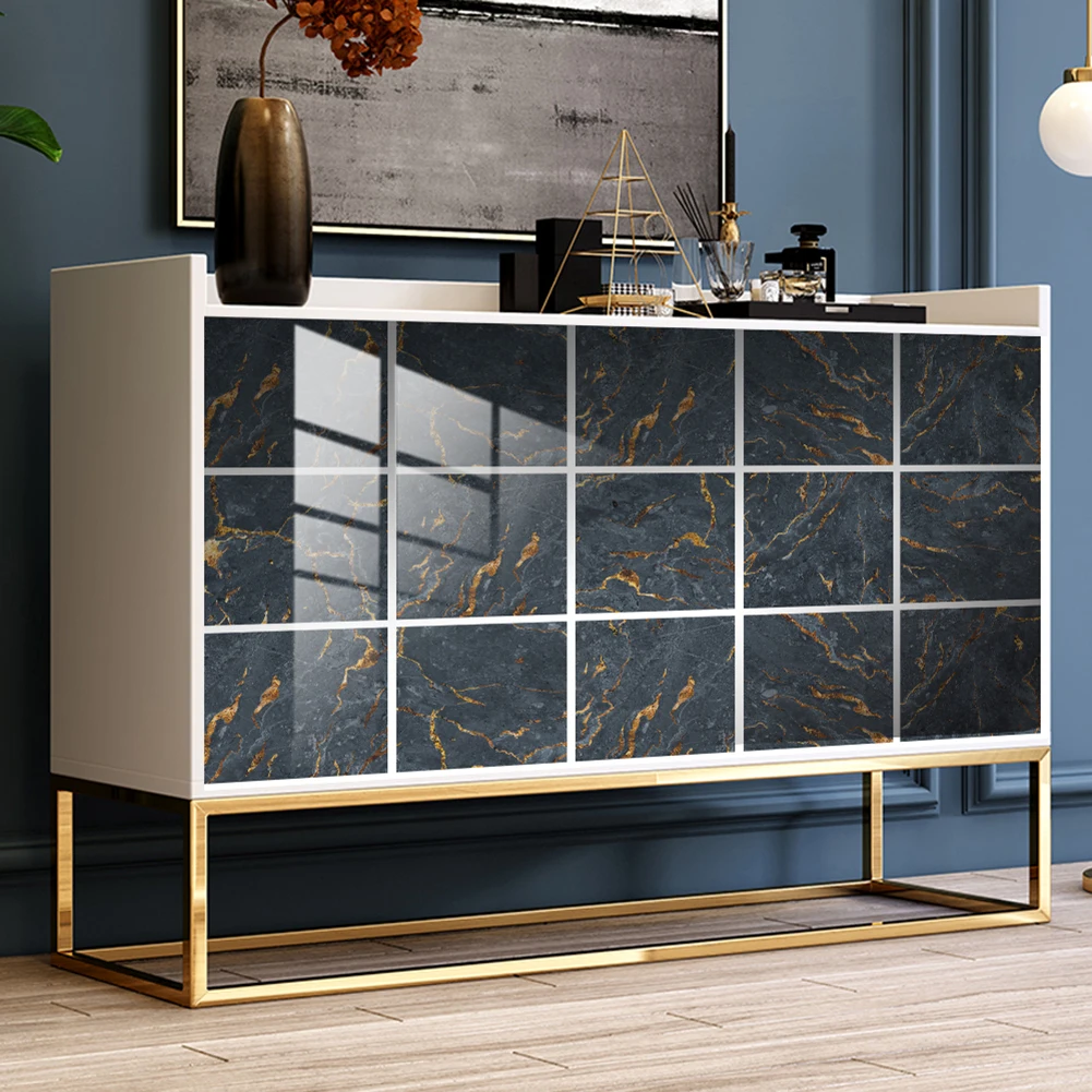 

Waterproof Floor Stickers Self Adhesive Wallpapers Bathroom Kitchen PVC Decals for Household Bedroom Ornaments