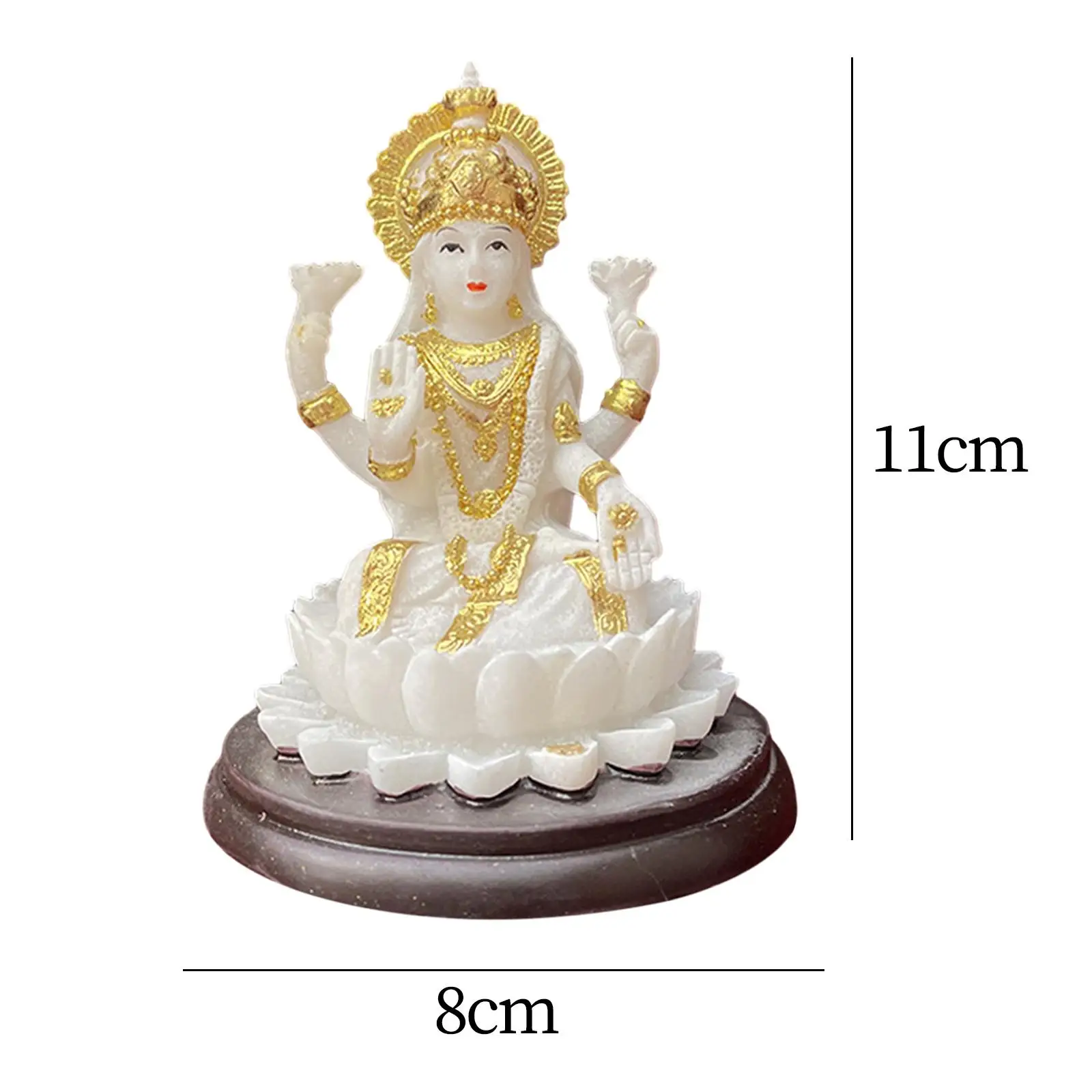 Статуя индуийской богини Лакшми маленький фэн-шуй декор для стола книжная полка