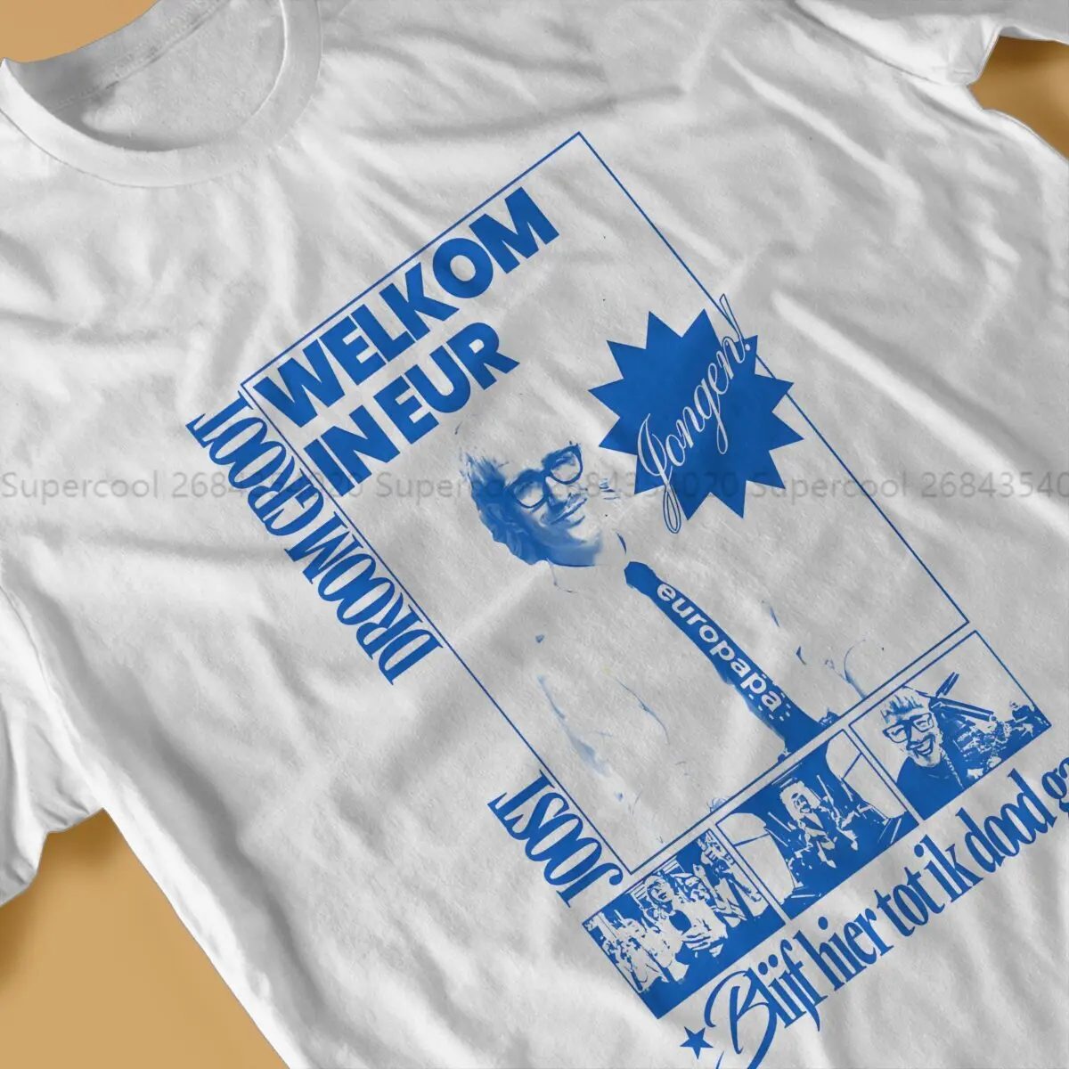 Welkom в футболке для мужчин одежда Jost kфиле новинка удобная футболка из полиэстера