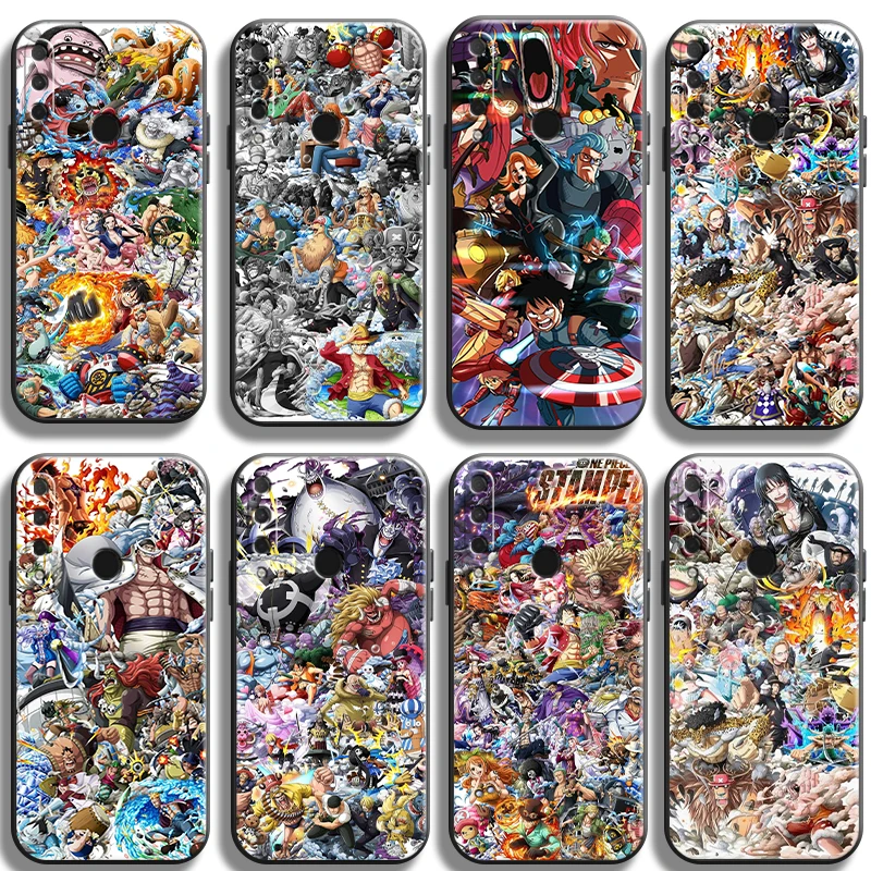 

One Piece Phone Case For HUAWEI Honor 8X 9X 9 Lite 10 10X Lite 10i 9A Silicone Cover Funda Shell TPU Back Liquid Silicon