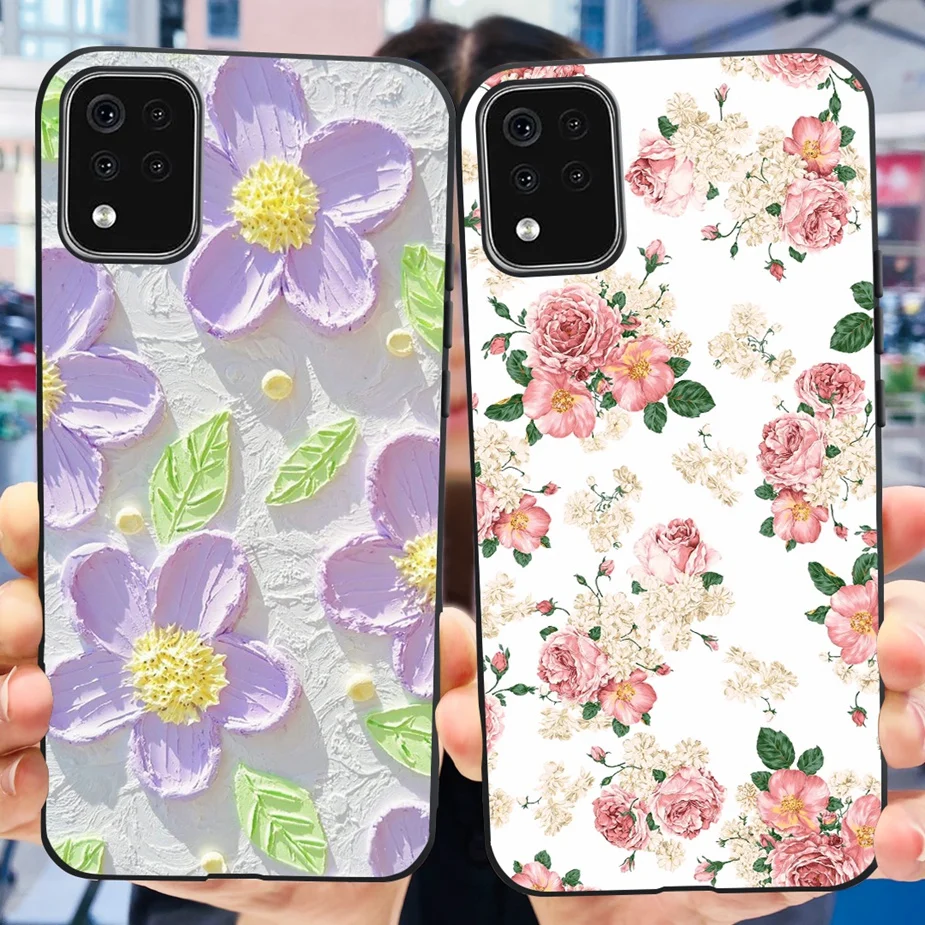 Чехол для LG K42 LM-K420 LMK420H новая мода окрашенная задняя крышка 6 дюйма противоударный