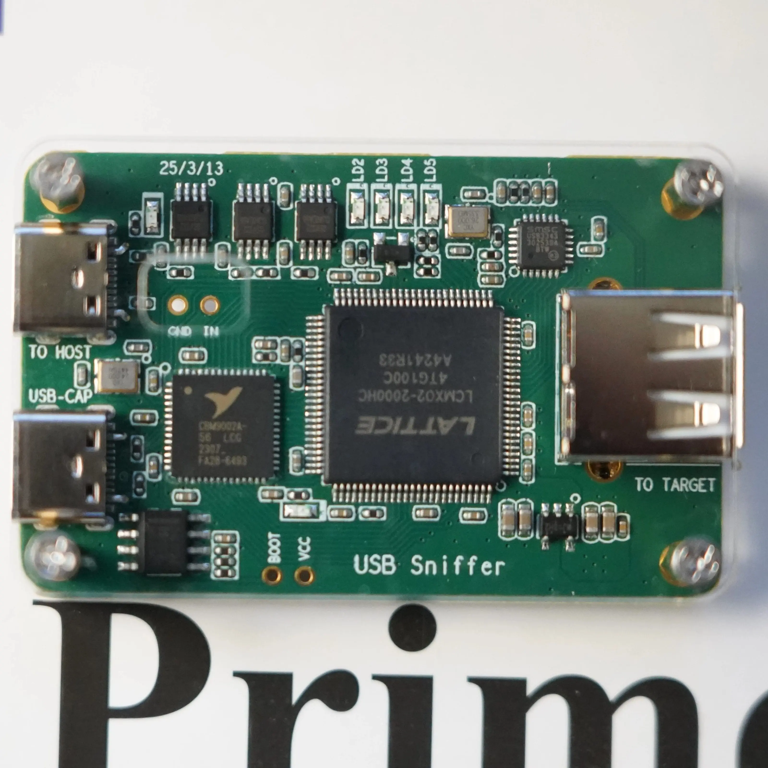 Фото Анализатор протоколов USB, USB-сниффер, инструмент для анализа данных USB, совместимый с Wireshark №3