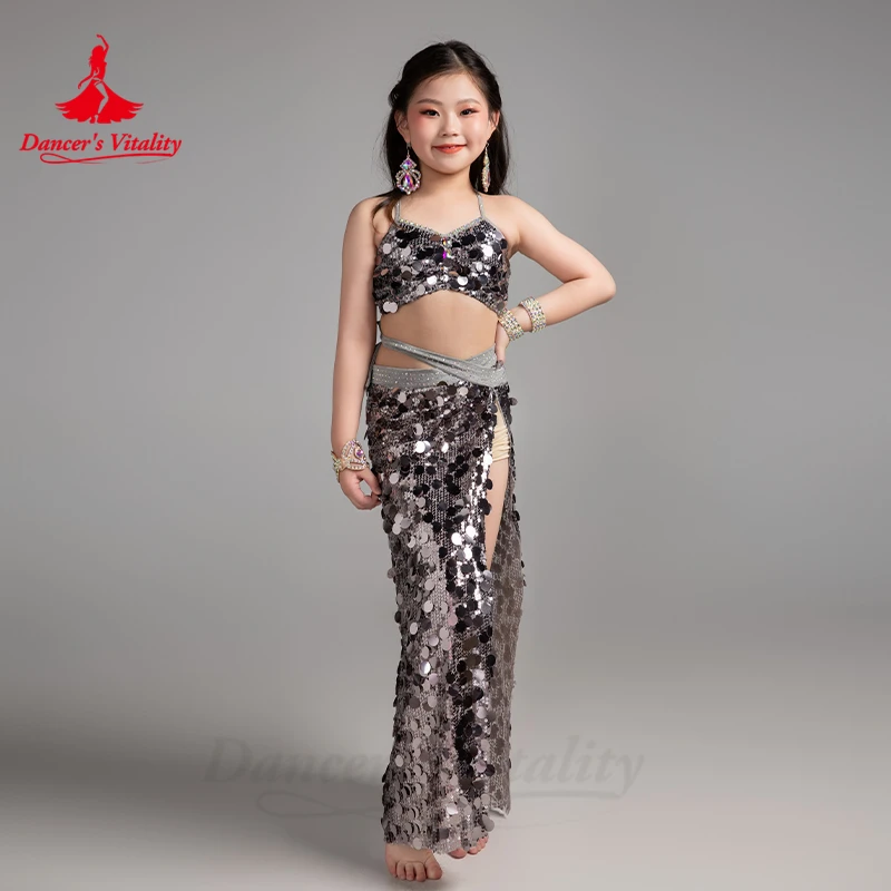 Комплект одежды для танца живота детские легкие роскошные костюмы выступлений