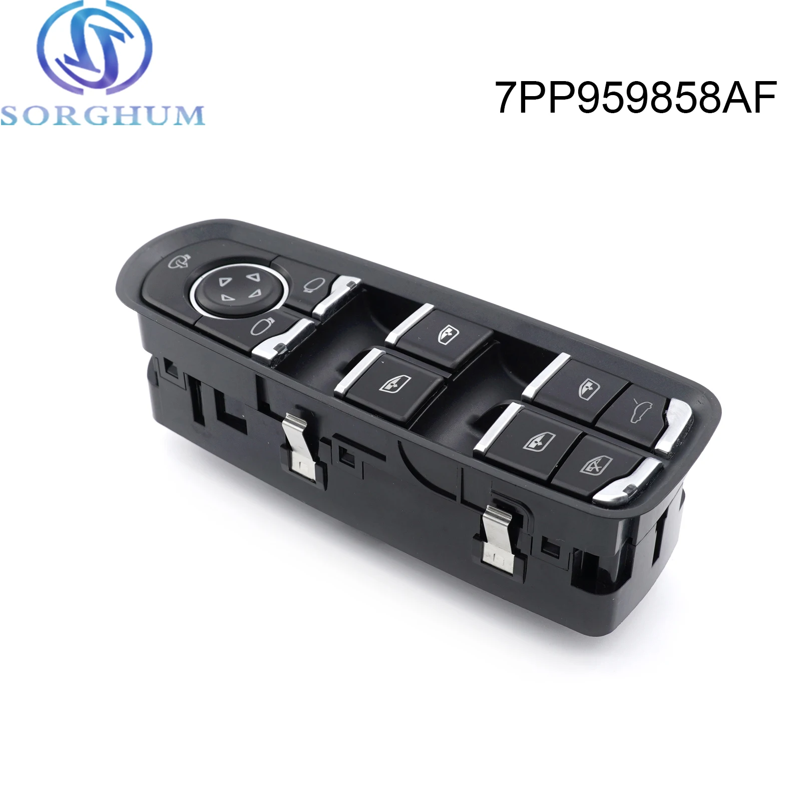 

Sorghum 7PP959858AF Electric Master Power Window Control Switch For Porsche Cayenne Panamera 2011-2016 For Macan 2015-2016