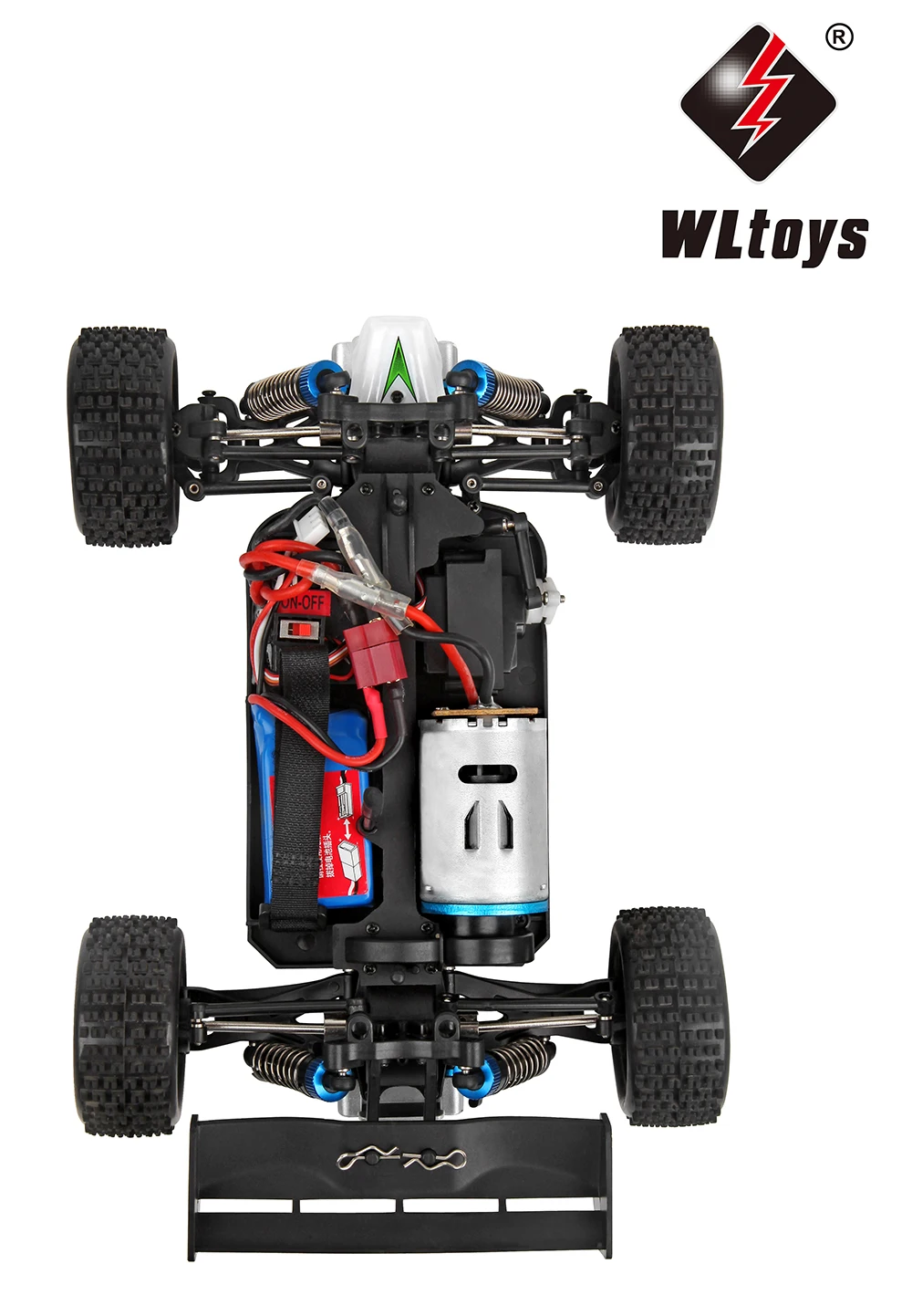 WLtoys A959 959B 2.4G Racing RC Car 70KM/H 4WD Electric High Speed Car Off-Road Drift Remote Control Toys for Children enlarge