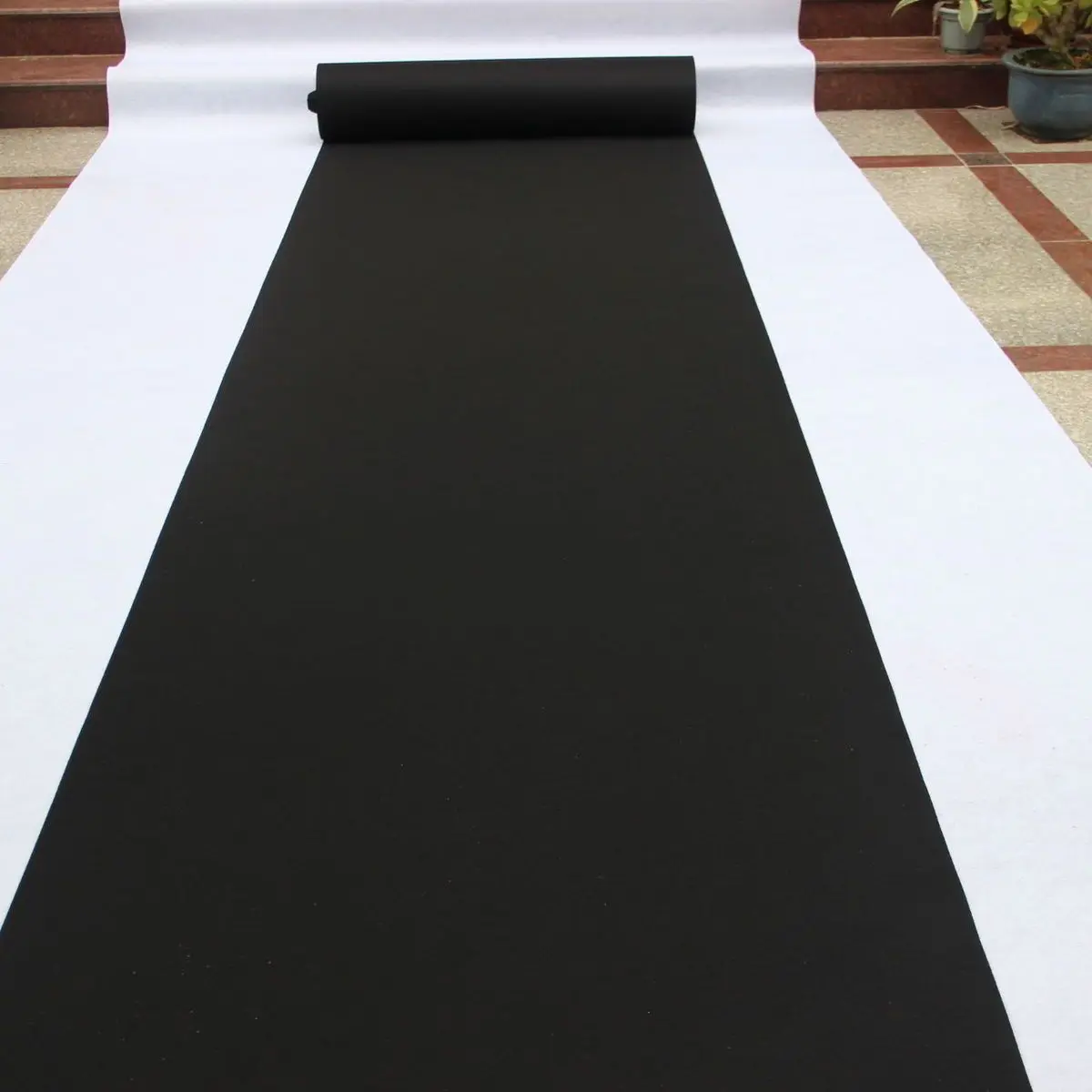 

1,5 м широкий черный ковер LORTRAVEL ковер одноразовый длинный Runer выставочные ковры оптом лестница Коридор Ковры Бесплатная доставка