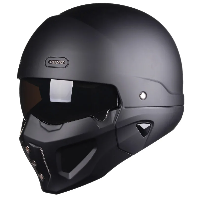 New Scorpion Retro Predator  Multi-purpose Combination Helmet Motorcycle Locomotive Personality S M L XL enlarge