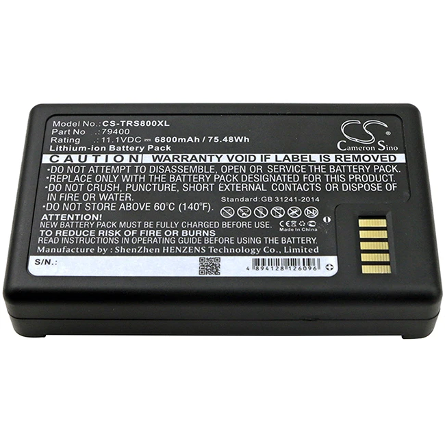 

Cameron Sino 6800mAh Battery For Trimble SPS700 SPS710 SPS720 SPS730 SPS930 RTS633 RTS655 RTS773 RTS873 RTS573 Total Station