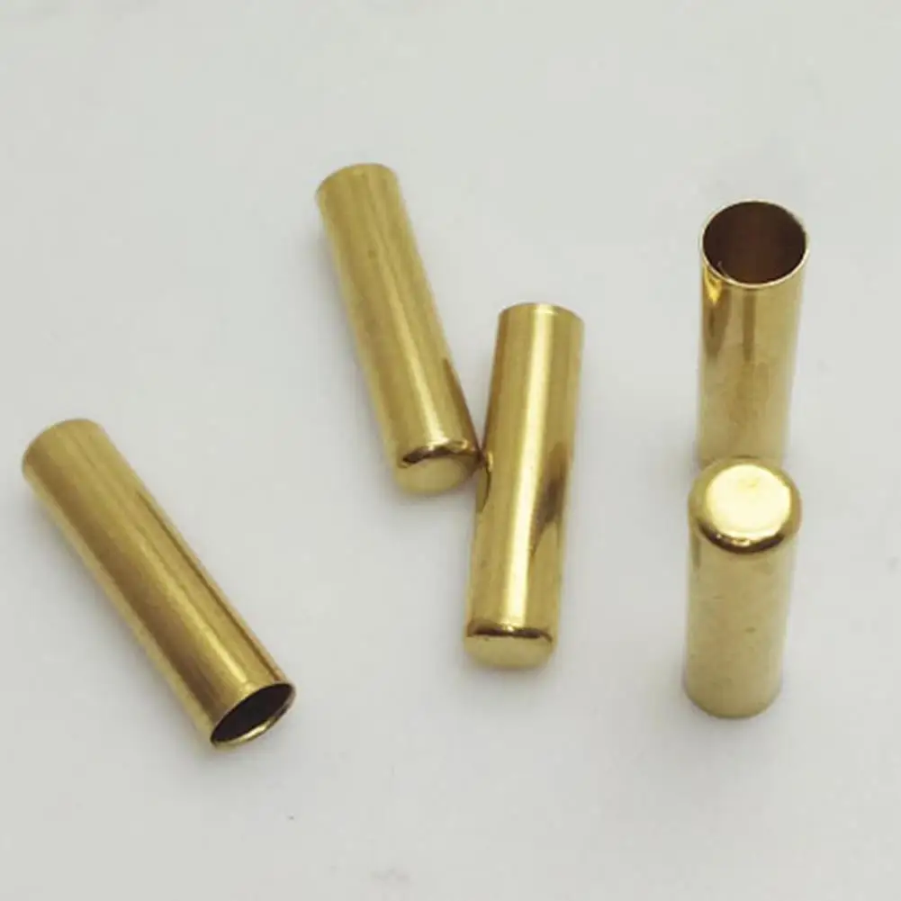 5Pcs Seamless Metal Shoelaces Tips Head Replacement Repair Aglets DIY Sneaker Kits Silver Gold Colors 5 X18mm