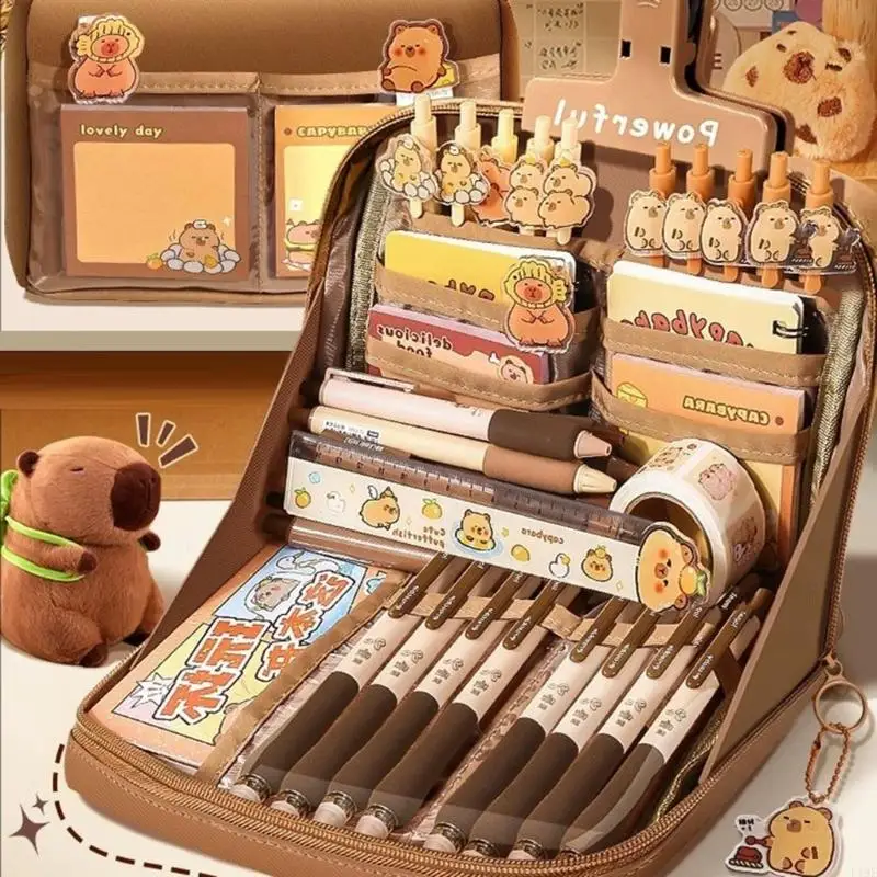 Набор канцелярии Capybara 21 шт