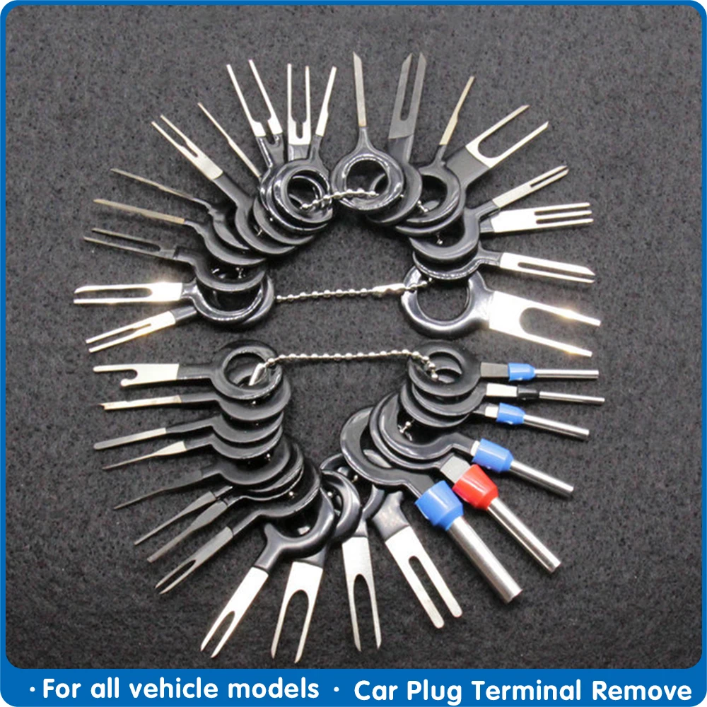 

36PCS 18Pcs 11Pcs Automotive Plug Terminal Remove Tool Set Key Pin Car Electrical Wire Crimp Connector Extractor Kit Accessories