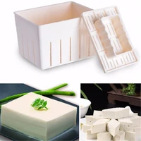 1 set diy plastic tofu press mould homemade tofu mold soybean curd tofu making mold without cloth kitchen cooking tool set