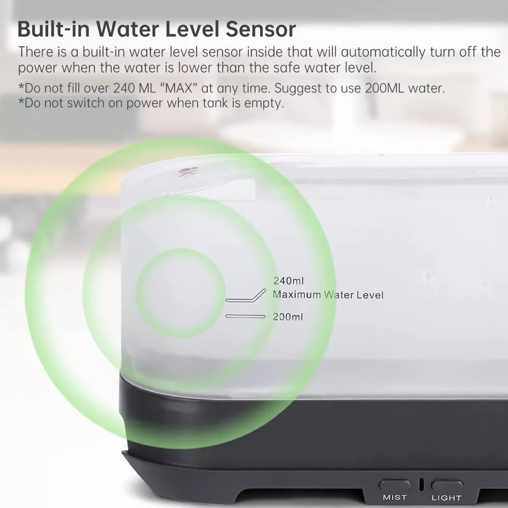 

NEW2023 Colorful Flame Air Humidifier Essential Oil Diffuser Aromatherapy Ultrasonic Cool Mist Maker Home Office Humidificador