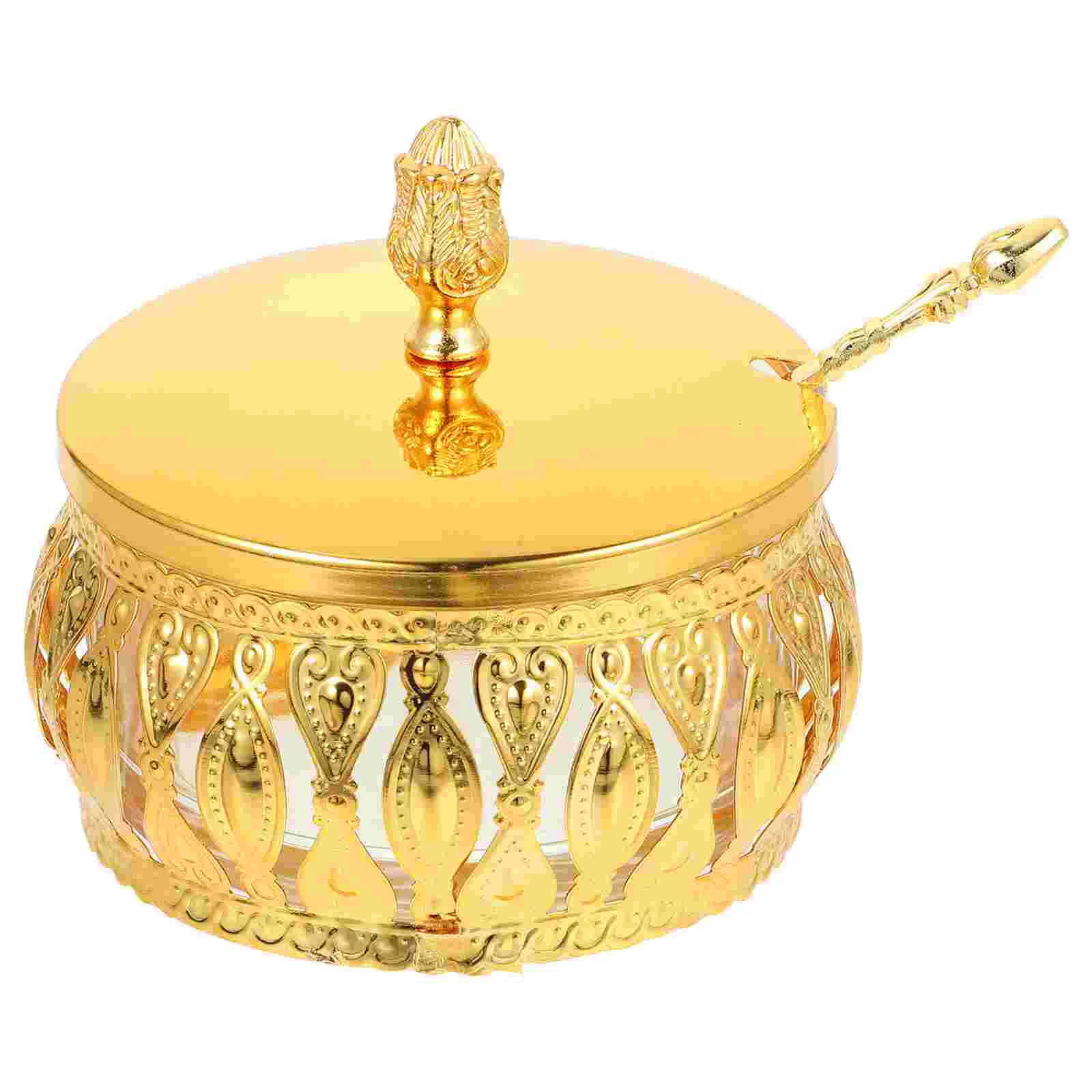 

Salt Jar with Lid European Style Seasoning Canister Salt Pepper Jar for Kitchen Canister