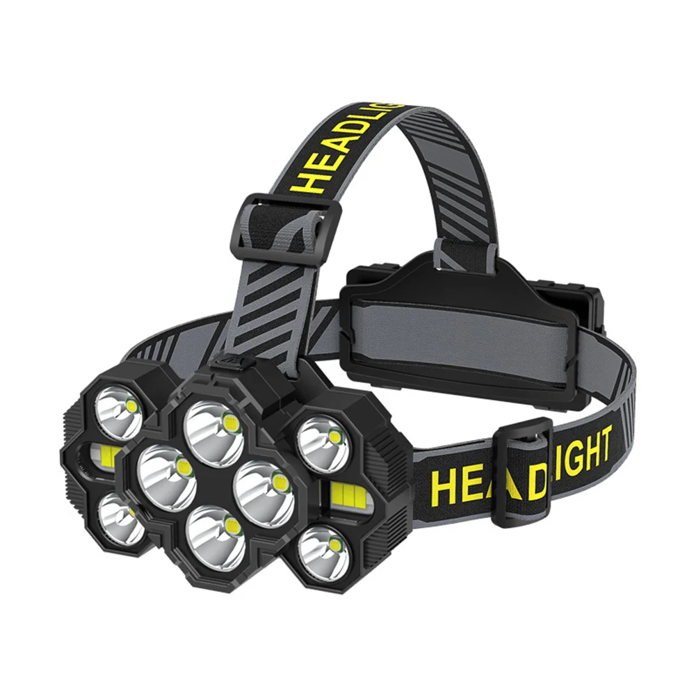 

Head Light Torch Lamp Headlamp LED Rechargeable Flashlight 30000LM 8-Modes Outdoor Camping Hiking Climbing Tools Accessories