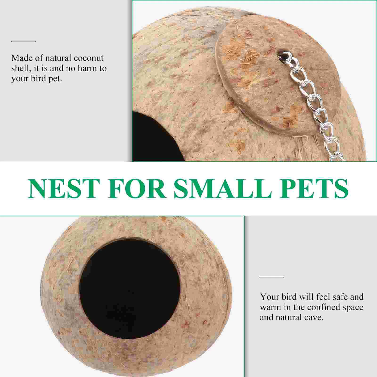 

1pc House Habitat Bird Supplies for Budgerigar