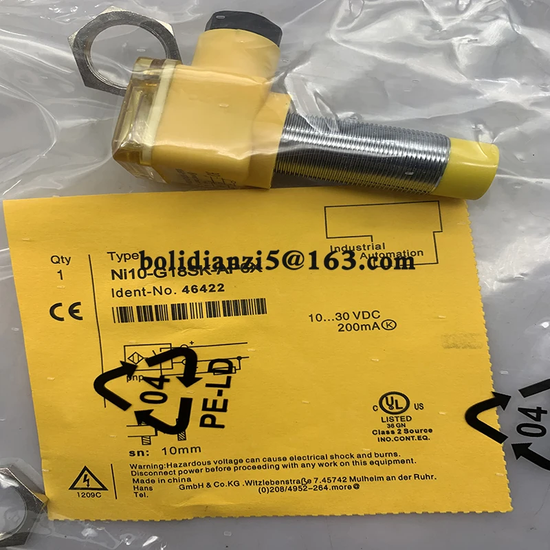 Новый датчик приближения NI10-G18SK-AP6X NI10-G18SK-AN6X NI12U-EG18SK-VN4X NI12U-EG18SK-VP4X В наличии