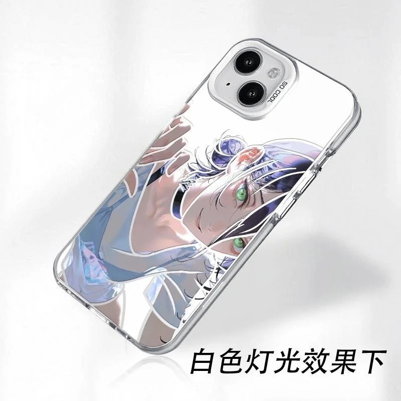 Фото Чехол для телефона Anime Chainsaw Man Reze для Samsung Galaxy S26 S25 S24 S23 S22 S21 S20 FE Ultra Edge Plus 4G 5G, матовый чехол с защитой от падения №5
