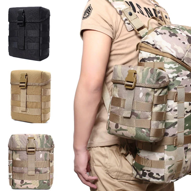 

Военная Сумка Molle, сумка на плечо, тактическая сумка для хранения бинокулярного телескопа, сумка для выживания, походная сумка для бутылки для воды