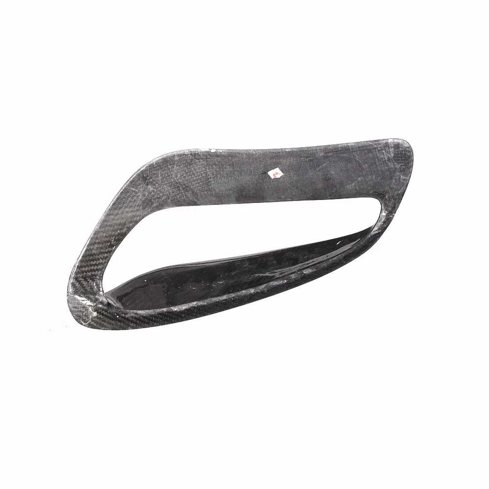 Настоящее сухое углеродное волокно задняя боковая накладка на крыло автомобиля