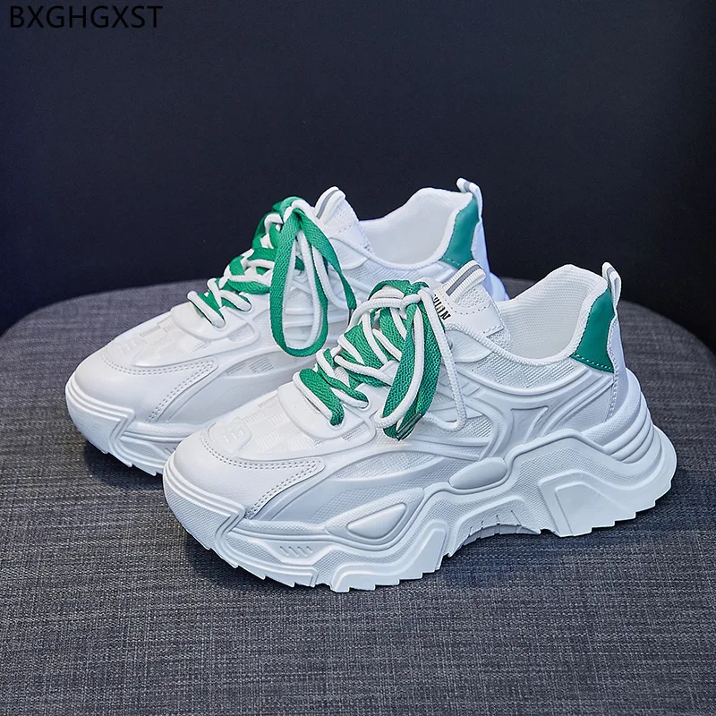 Женские кроссовки на платформе, массивные кроссовки, женская обувь для бега, женские кроссовки, роскошные женские кроссовки, повседневная обувь для женщин