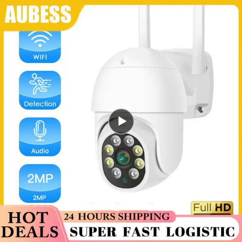 

Security Security Camera Waterproof Ai Human Detect Wireless Cctv Ip Camera 3.6mm Night Security Protection 1080p