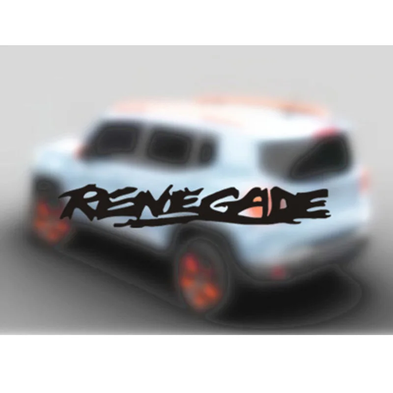 Reneagade автомобиль с открытым кузовом внедорожник фендер боковые отражающие наклейки на заднее стекло кузова виниловые наклейки для внедорожников.