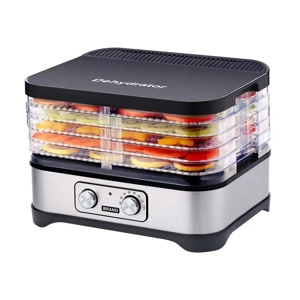

Dryer Vegetable And Fruit Desiccant Household Electric Dehydration Electric Dried Machine 5 layer DIY Food dryer SG-320A