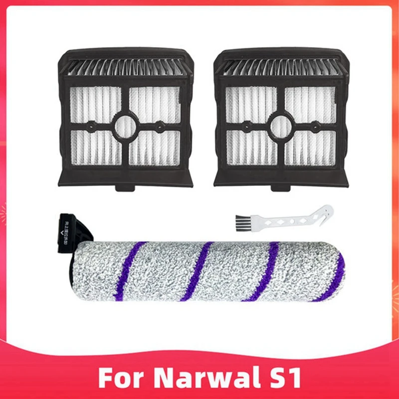 For Narwal S1 / YJSC001 Wet Dry Vacuum Cleaner Roller Brush Spare Part Replacement Accessories