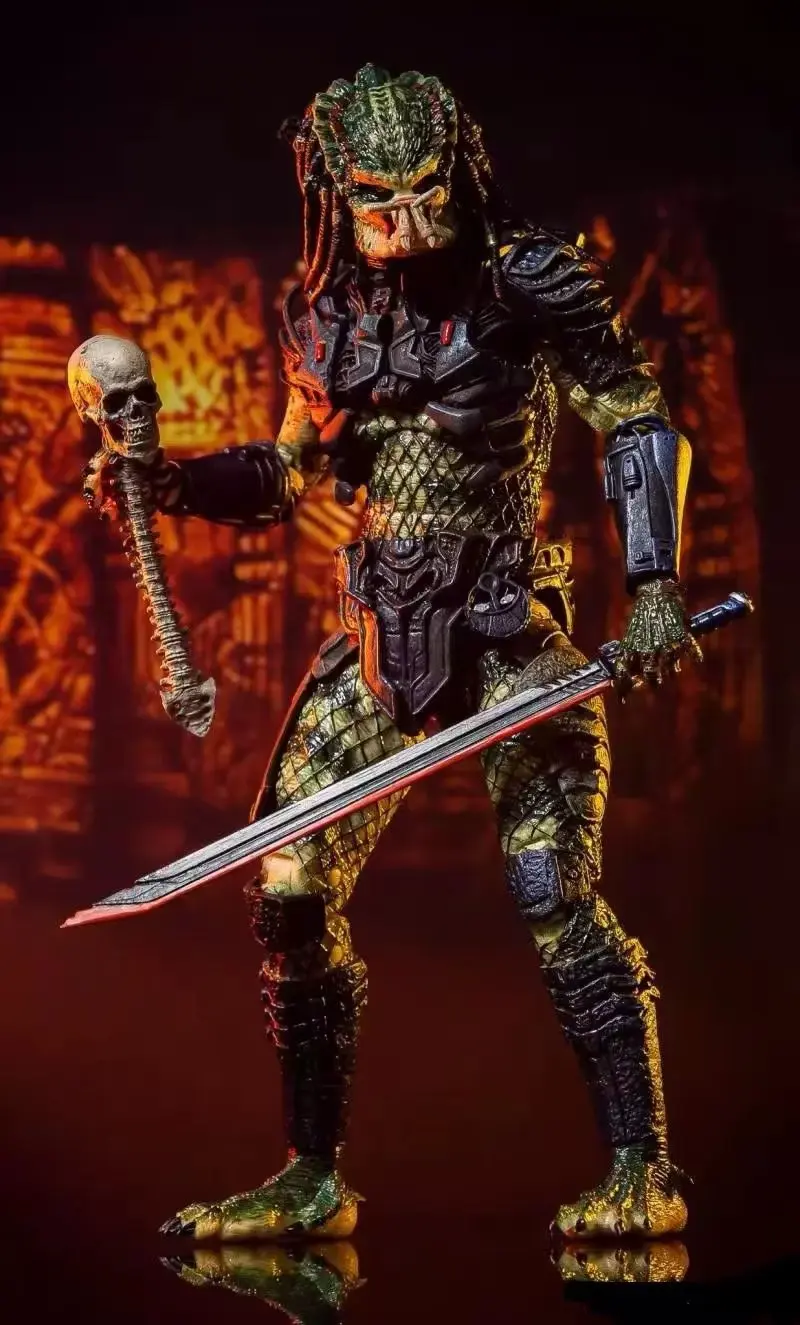NECA Predator VS Alien Ultimate Armor Lost Hunter Хищник Series Бронированная фигурка Movie Edition