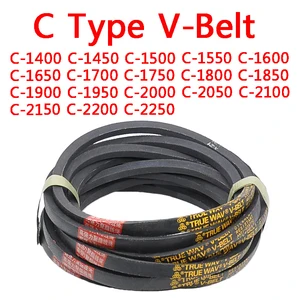 V Belt Type C Triangle V-belt Rubber Belts C-1400 C-1450 C-1500 C-1700 C-1750 C-1800 C-1850 C-1900 C-2100 C-2150 C-2200 C-2250